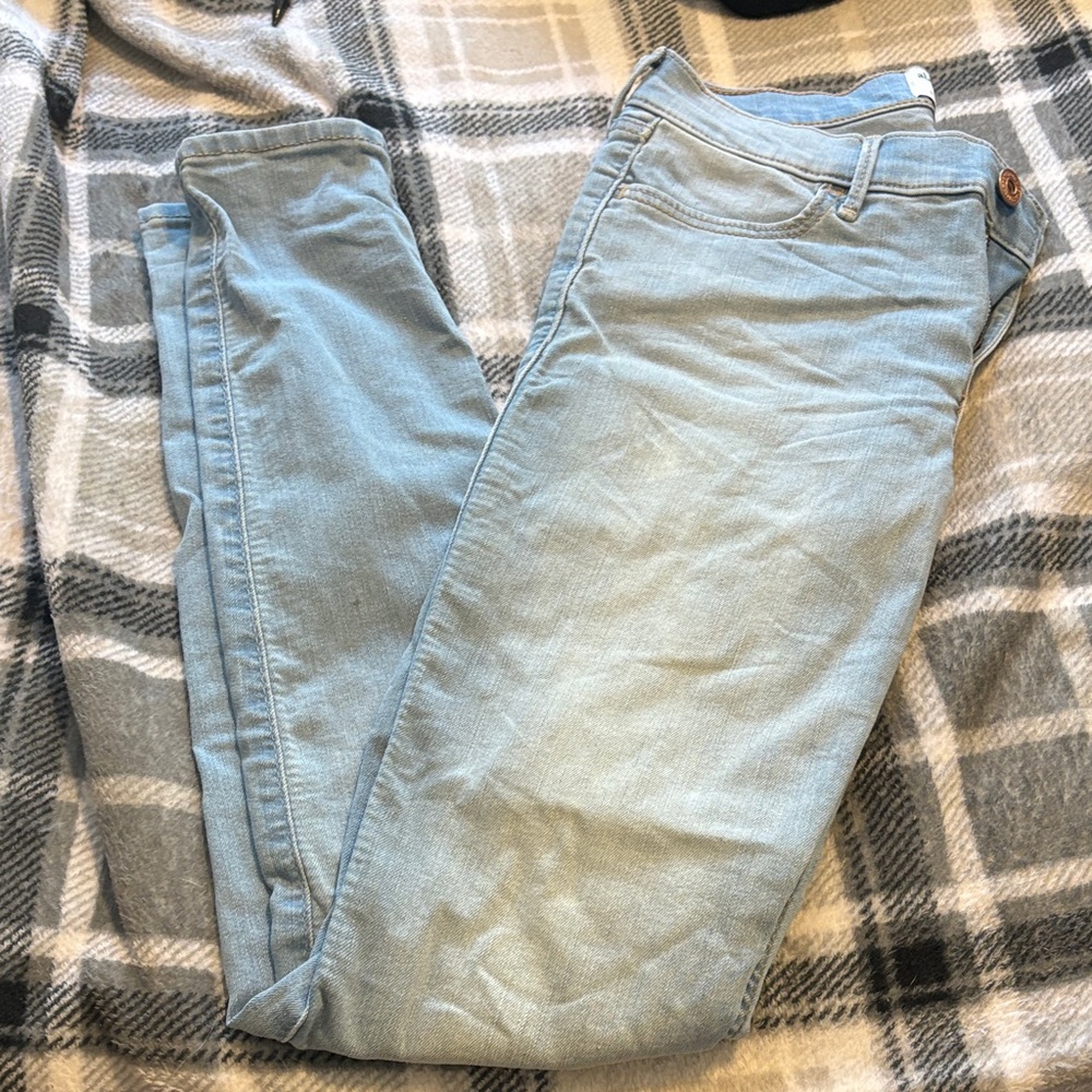 Abercrombie Kids Light Blue Skinny Jeans